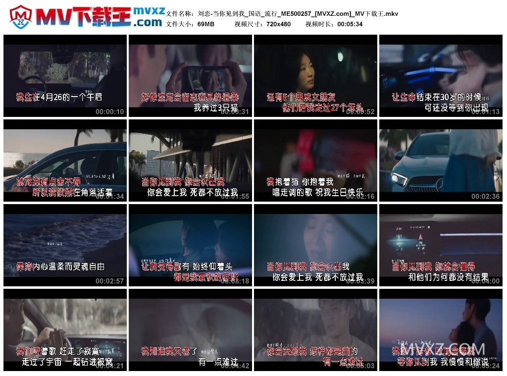 刘恋-当你见到我_国语_流行_ME500257